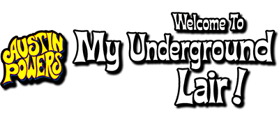 Austin Powers Welcome to my Underground Lair logo for GameBoy Color